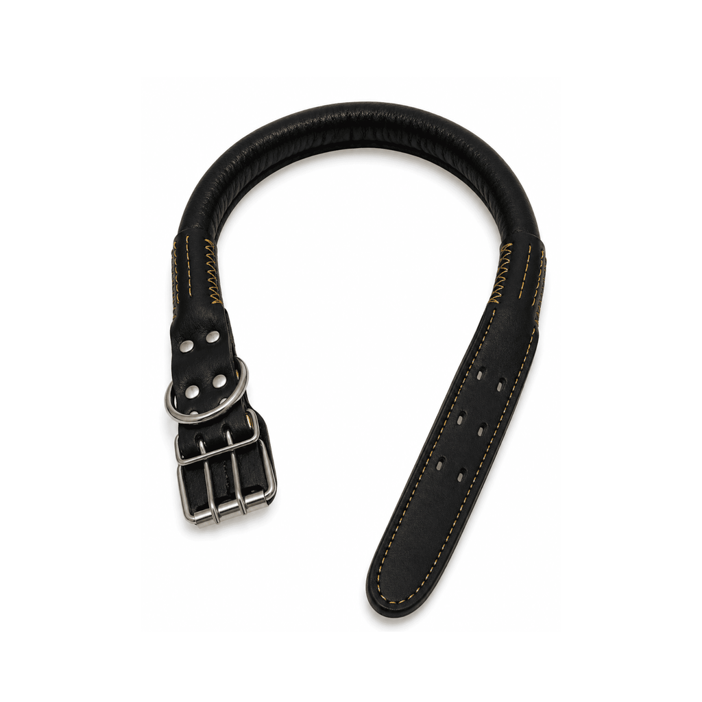 Collar Reforzado de Cuerina Acolchado para Perro