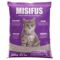 Arena Sanitaria Aglutinante Misifus Lavanda 20 kg
