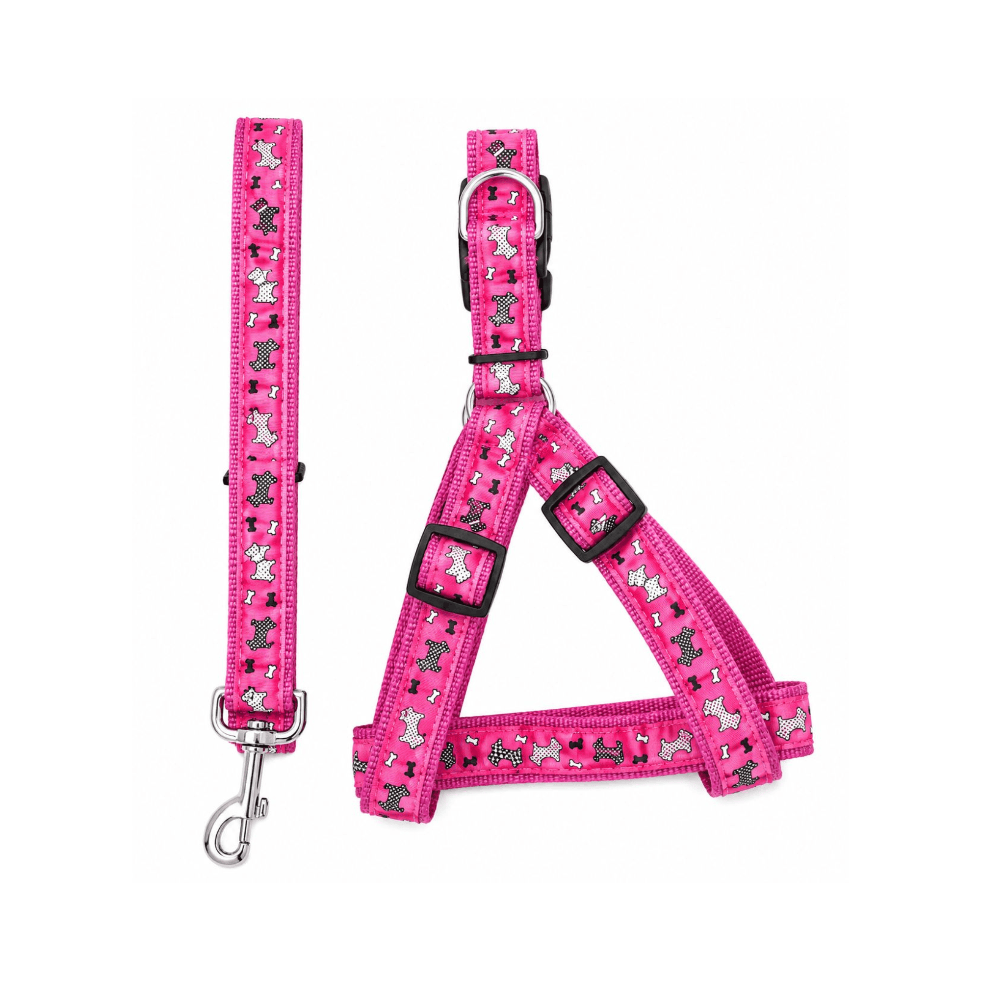 Arnés Ajustable con Correa para Mascotas – Talla XL