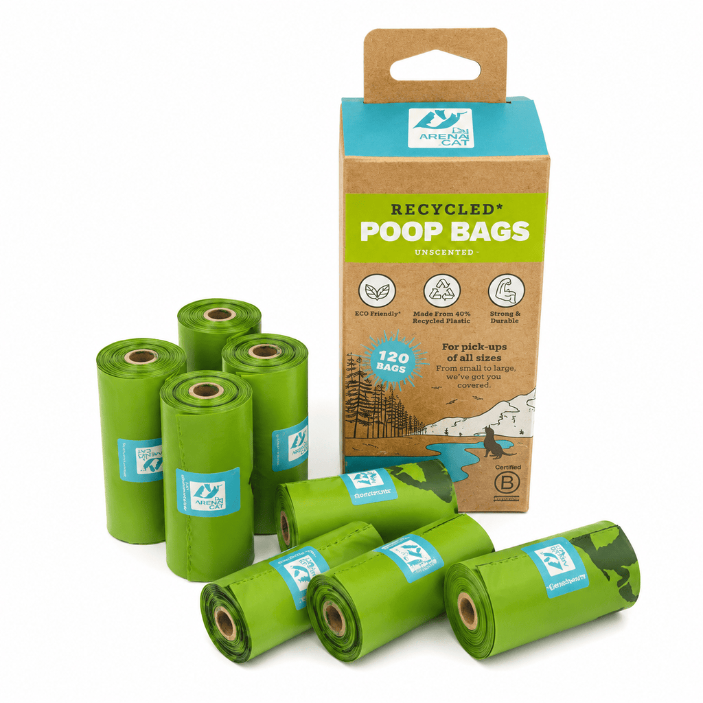 Bolsas Higiénicas Biodegradables para Mascotas 120 Unidades