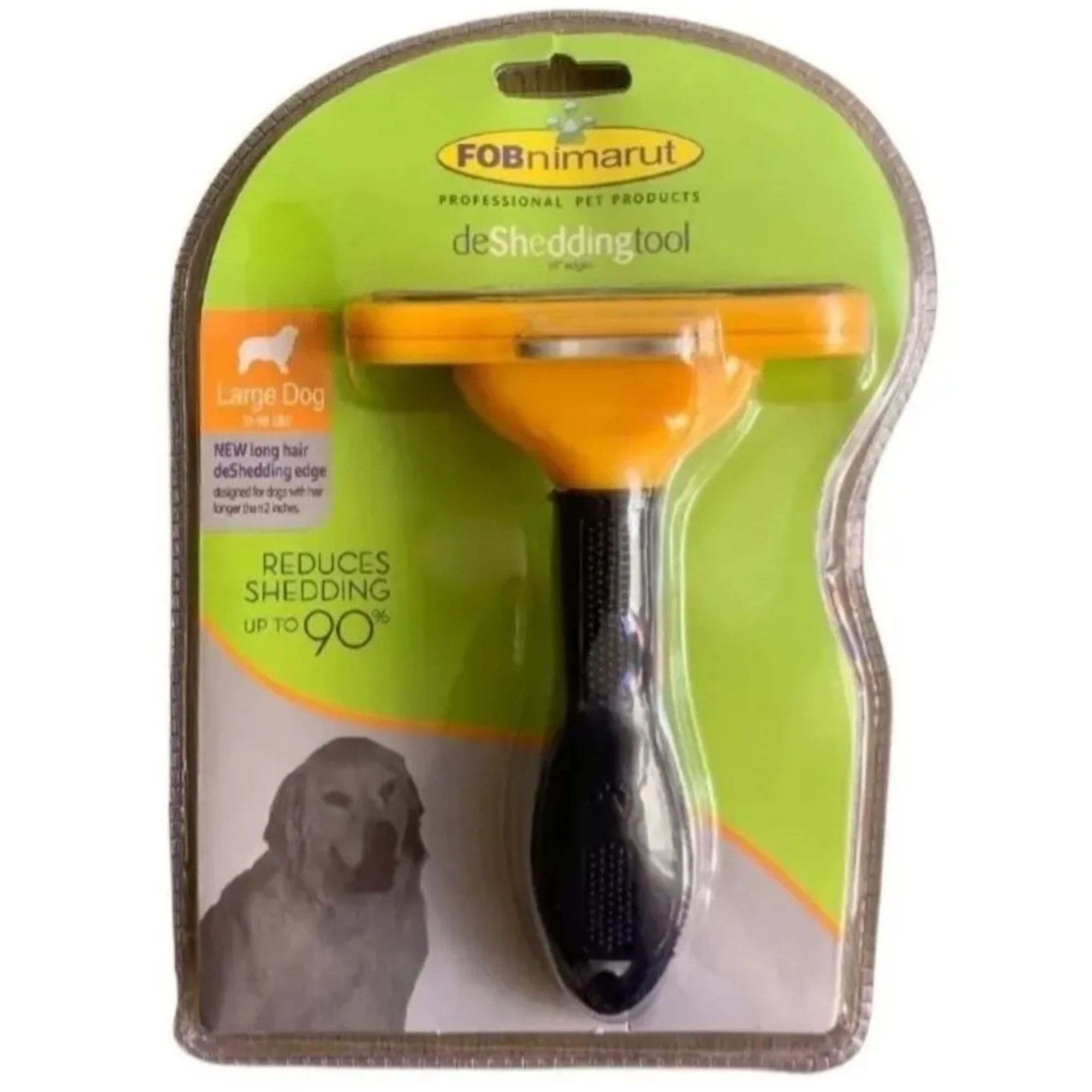 Cepillo Deslanador Para Perro Grande Pelo Largo