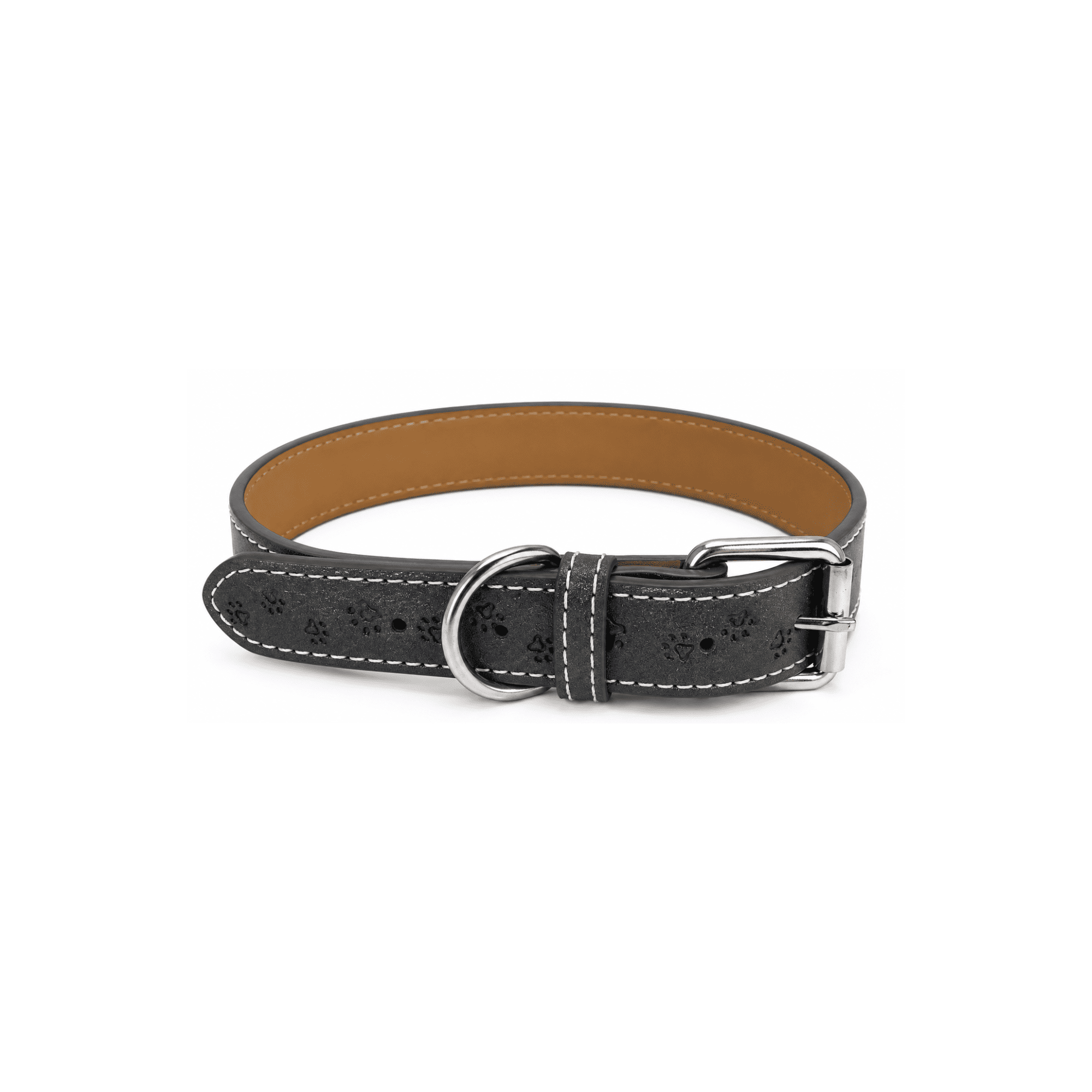 Collar para Perro con Diseño de Huellas
