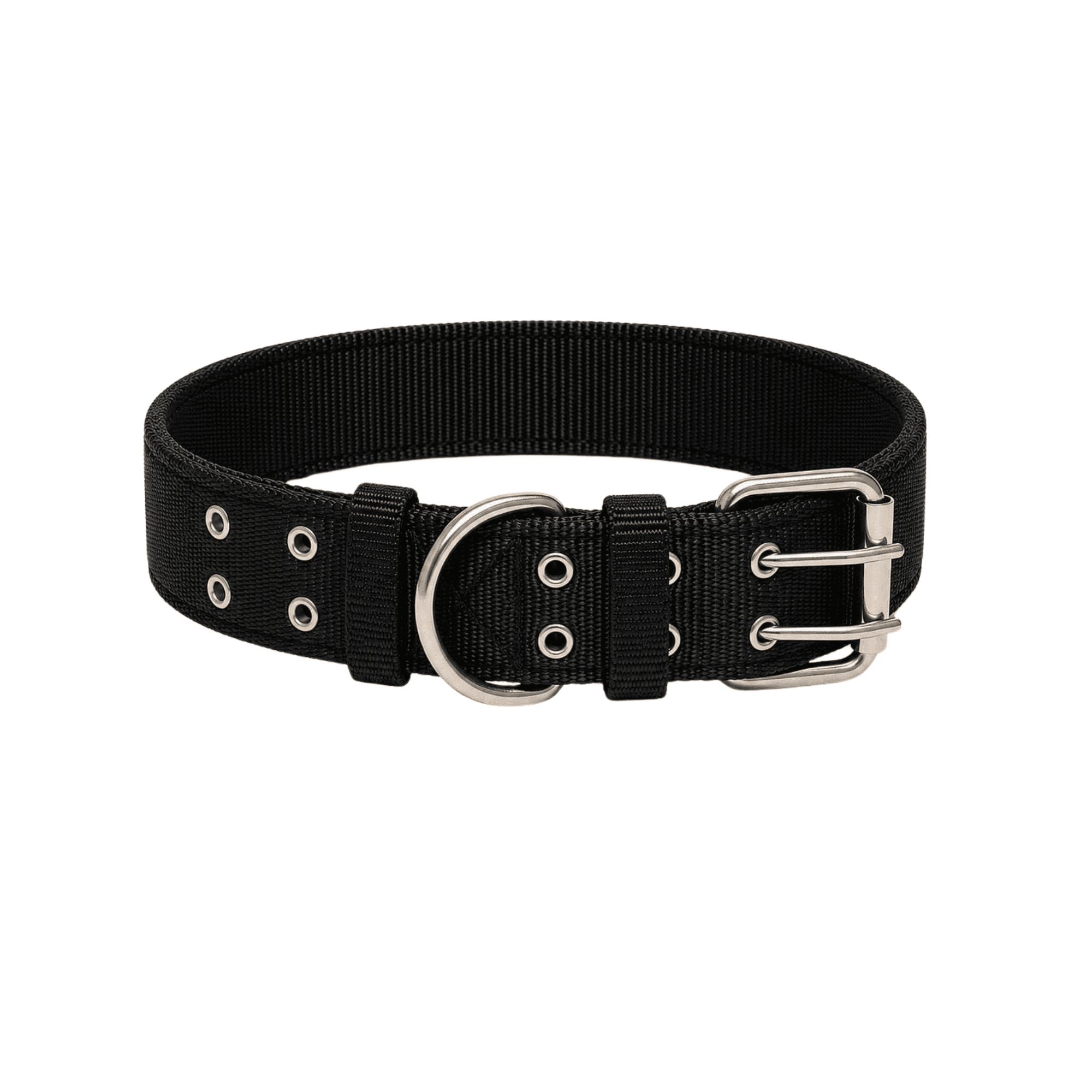 Collar Reforzado para Perros con Aro Fijo de Acero