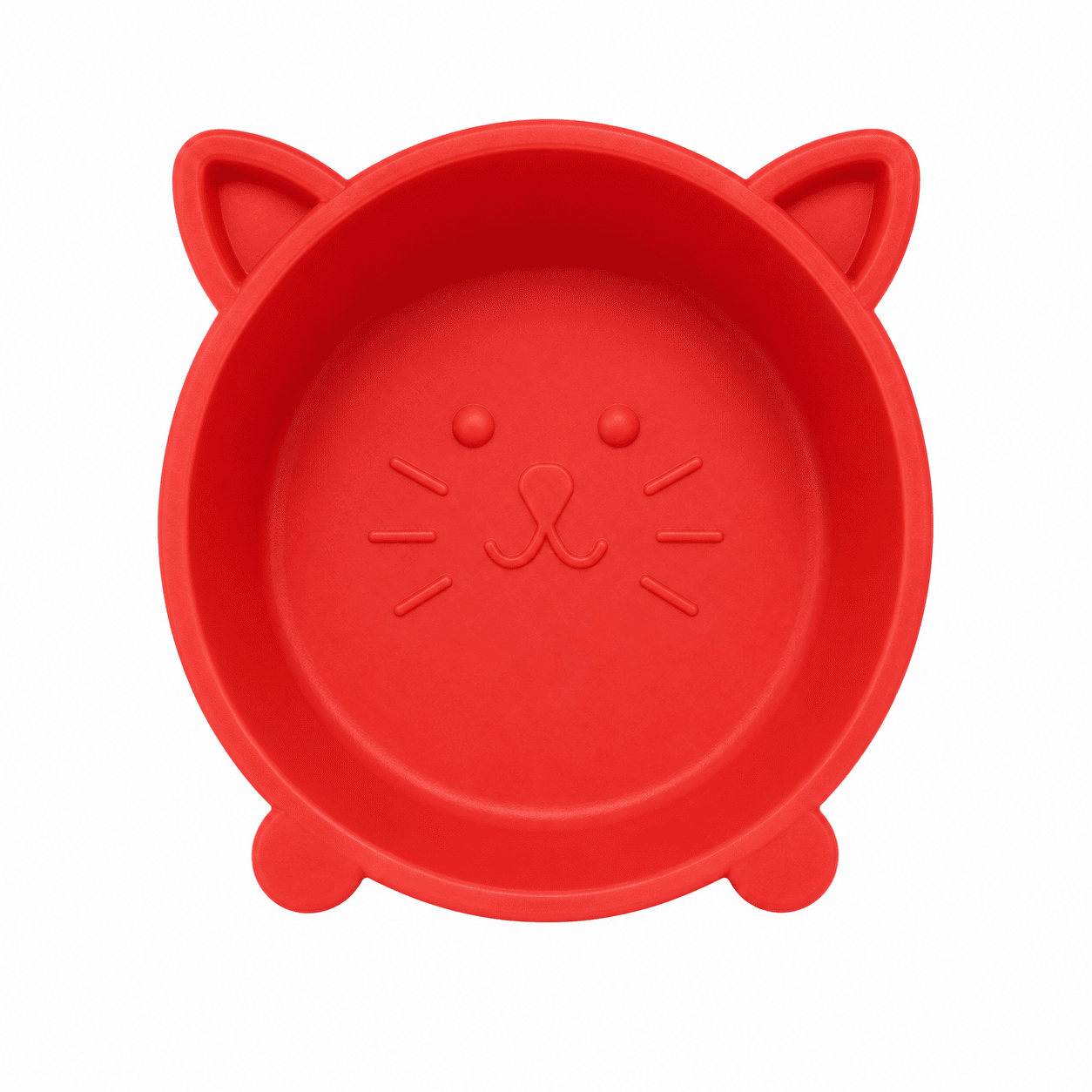 Plato Cara de Gato para Mascotas