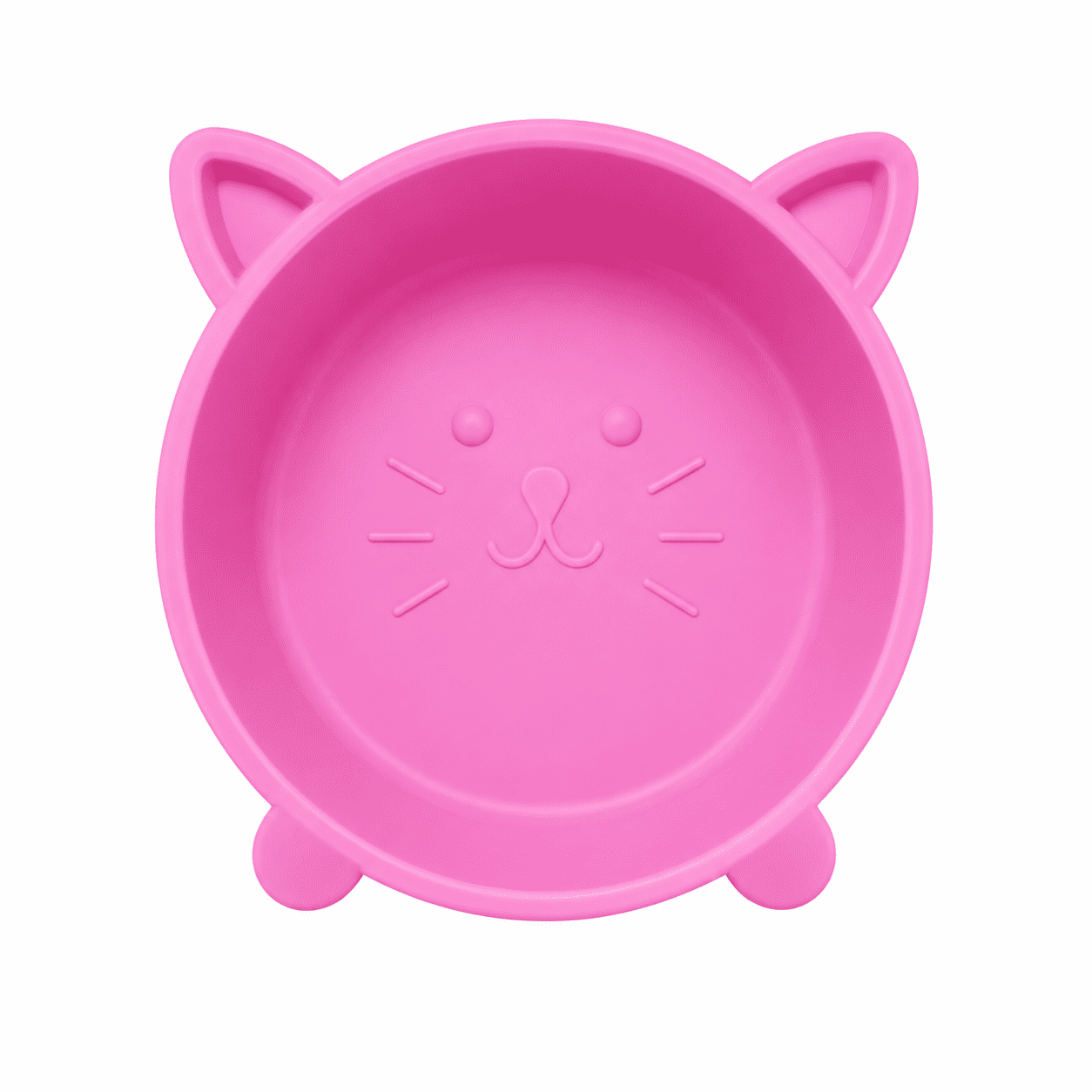 Plato Cara de Gato para Mascotas